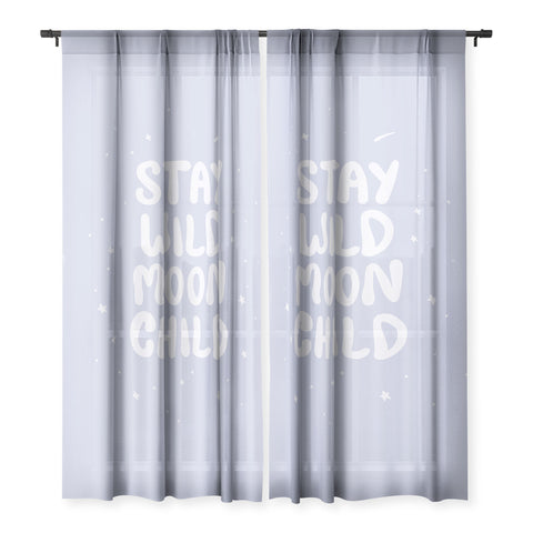 The Optimist Stay Wild Moon Child Quote Sheer Non Repeat