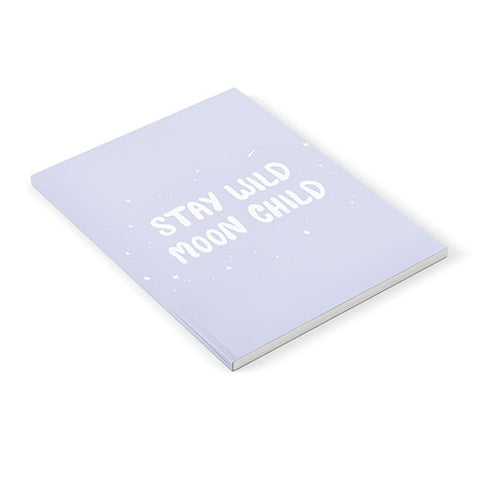 The Optimist Stay Wild Moon Child Quote Notebook