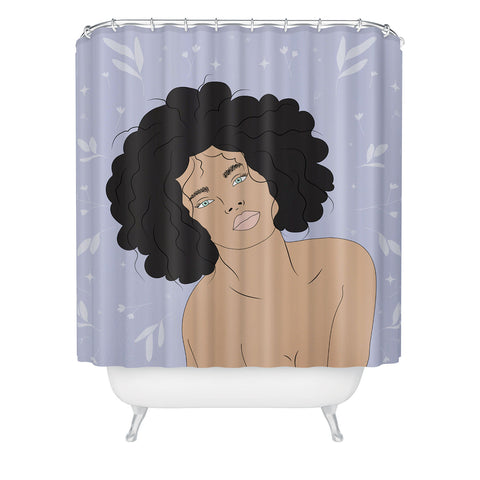 The Optimist Take A Minute Shower Curtain