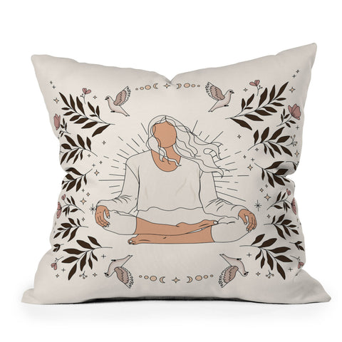 The Optimist The Power Within Throw Pillow