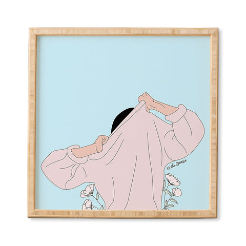 The Optimist The Struggle Is REAL Framed Wall Art
