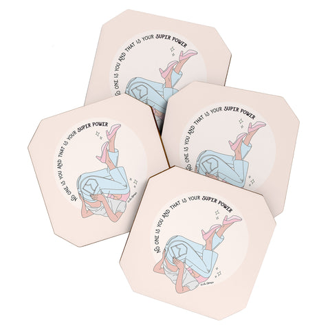 The Optimist This Is Your Superpower Coaster Set
