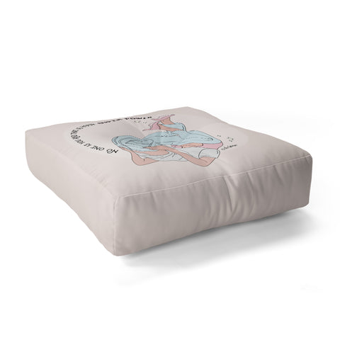 The Optimist This Is Your Superpower Floor Pillow Square