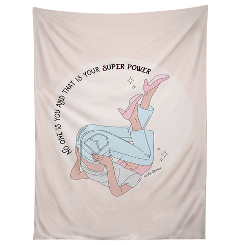 The Optimist This Is Your Superpower Tapestry