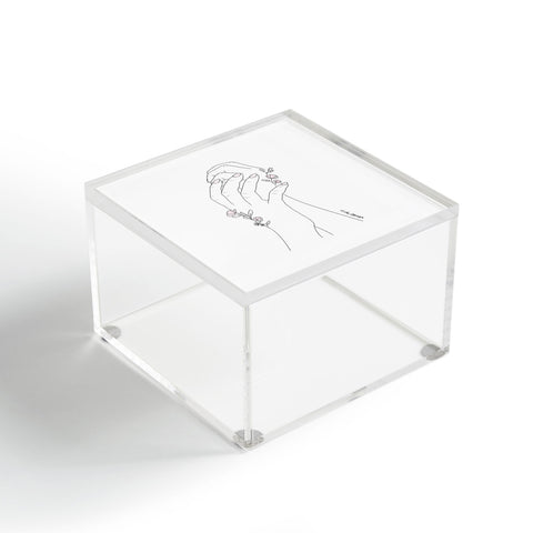 The Optimist You Are Growing Acrylic Box