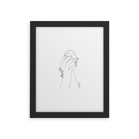 The Optimist You Are Growing Framed Art Print