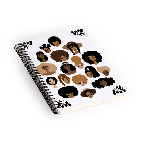 The Pairabirds All My Sisters Spiral Notebook