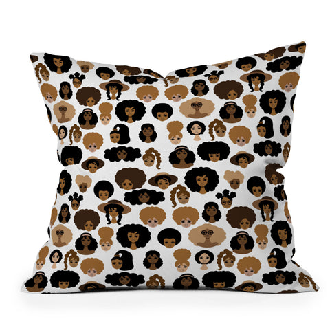 The Pairabirds All My Sisters Throw Pillow