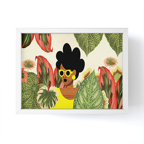 The Pairabirds Bayou Girl II Framed Mini Art Print