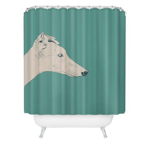 The Red Wolf Animals 2 Shower Curtain