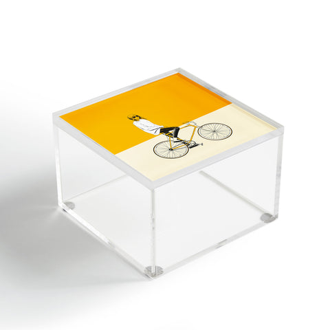 The Red Wolf The Yellow Bike Acrylic Box