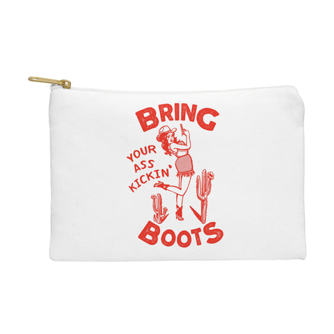 The Whiskey Ginger Bring Your Ass Kicking Boots Pouch