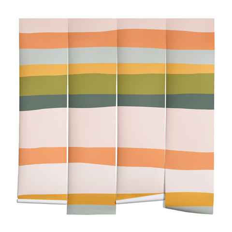 The Whiskey Ginger Dreamy Stripes Colorful Fun Wall Mural