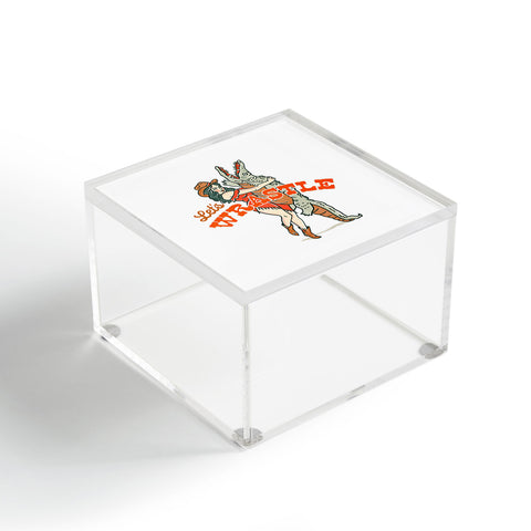 The Whiskey Ginger Lets Wrastle Acrylic Box
