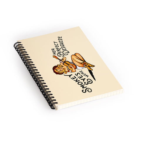 The Whiskey Ginger Smokey Eyes Perfect Disguise Spiral Notebook