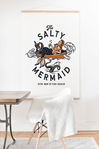 The Whiskey Ginger The Salty Mermaid Dive Bar Art Print And Hanger