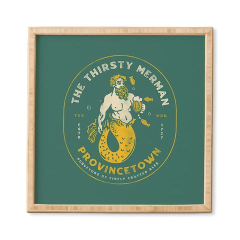 The Whiskey Ginger The Thirsty Merman Provincetown Framed Wall Art