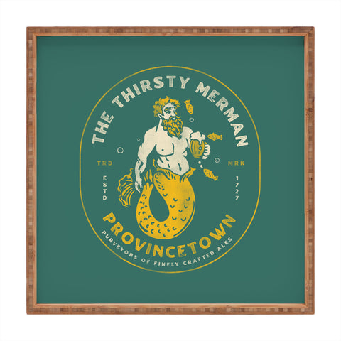 The Whiskey Ginger The Thirsty Merman Provincetown Square Tray