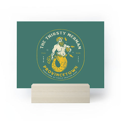 The Whiskey Ginger The Thirsty Merman Provincetown Mini Art Print