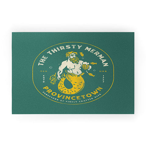 The Whiskey Ginger The Thirsty Merman Provincetown Welcome Mat