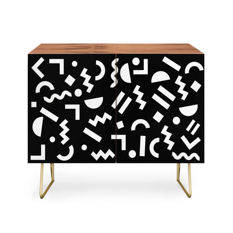 Three Of The Possessed Block Party BLK Credenza