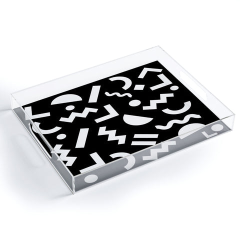Three Of The Possessed Block Party BLK Acrylic Tray