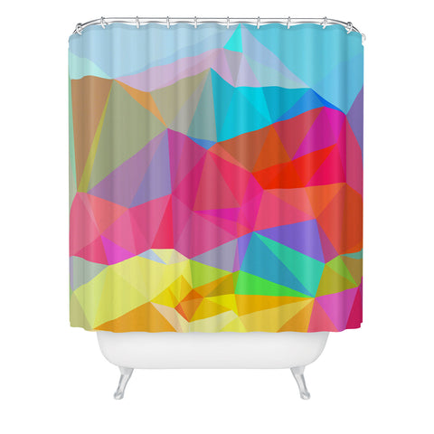 Three Of The Possessed Crystal Crush Shower Curtain
