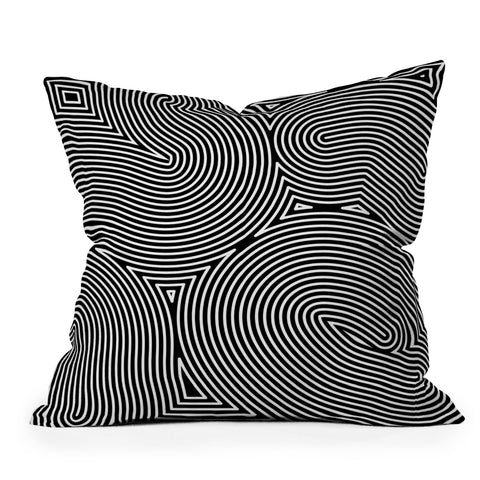 Three Of The Possessed Dazzle Somewhere Throw Pillow