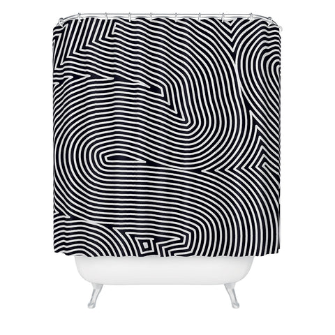Three Of The Possessed Dazzle Sun Flow Shower Curtain