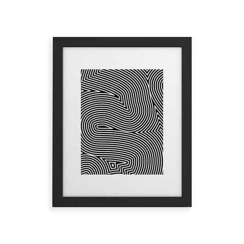 Three Of The Possessed Dazzle Sun Flow Framed Art Print