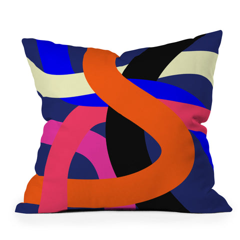 Three Of The Possessed Highways 01 Throw Pillow