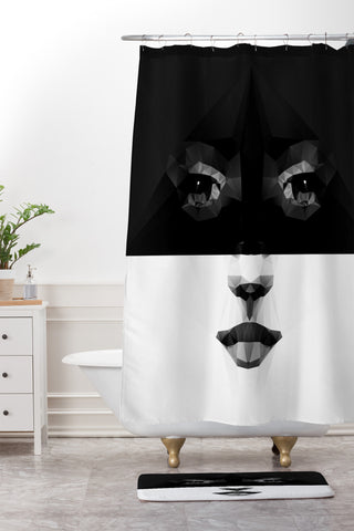 Three Of The Possessed Luna Shower Curtain And Mat