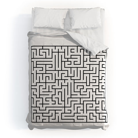 Three Of The Possessed Maze01 Comforter