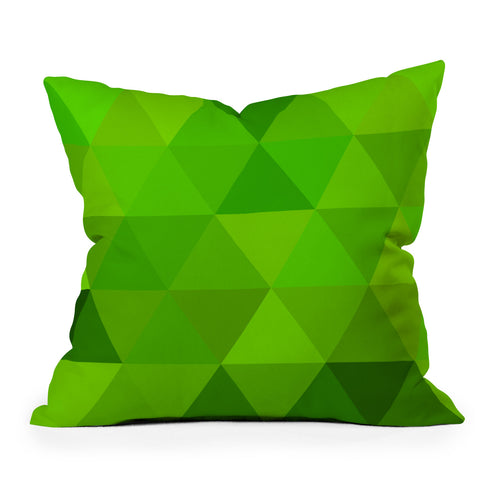 Three Of The Possessed Mode5 Leaves Throw Pillow