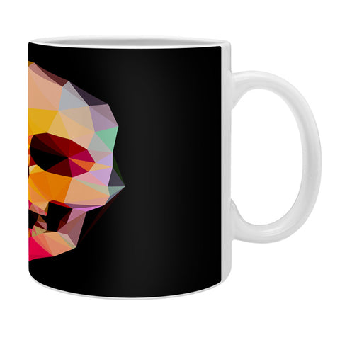 Three Of The Possessed Skull Sunrise Coffee Mug