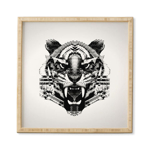 Three Of The Possessed Tiger 4040 Framed Wall Art