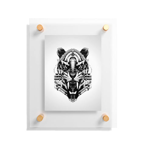 Three Of The Possessed Tiger 4040 Floating Acrylic Print