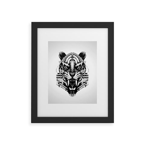 Three Of The Possessed Tiger 4040 Framed Art Print