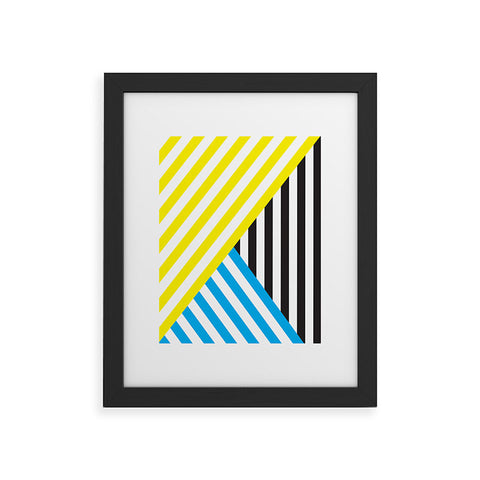 Three Of The Possessed Wave TriColour Framed Art Print