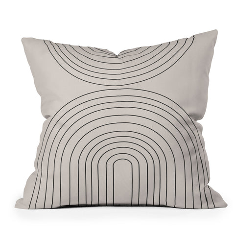 TMSbyNight Arch Throw Pillow