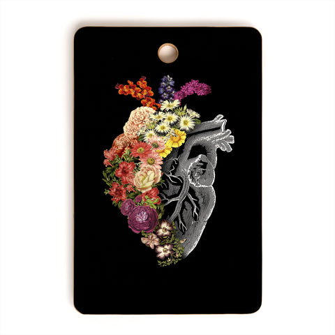 Tobe Fonseca Flower Heart Spring Cutting Board Rectangle