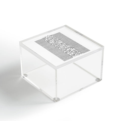 Tobe Fonseca Furr Division White Acrylic Box