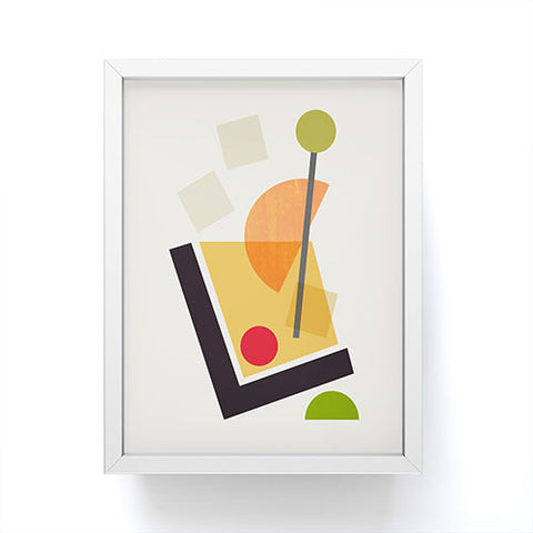 Trevor May Cocktail III Old Fashioned Framed Mini Art Print