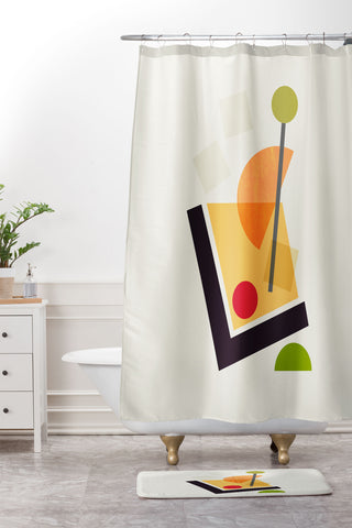 Trevor May Cocktail III Old Fashioned Shower Curtain And Mat