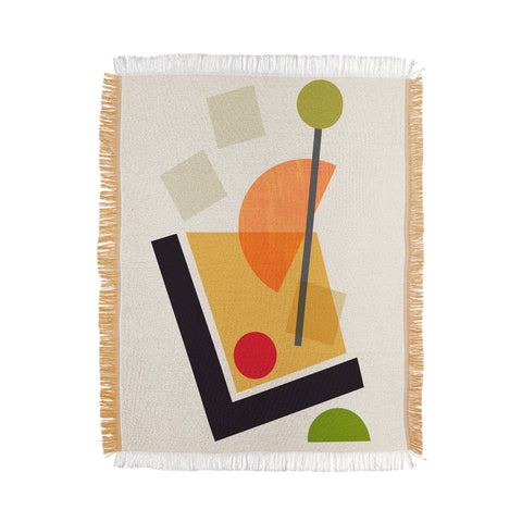 Trevor May Cocktail III Old Fashioned Throw Blanket