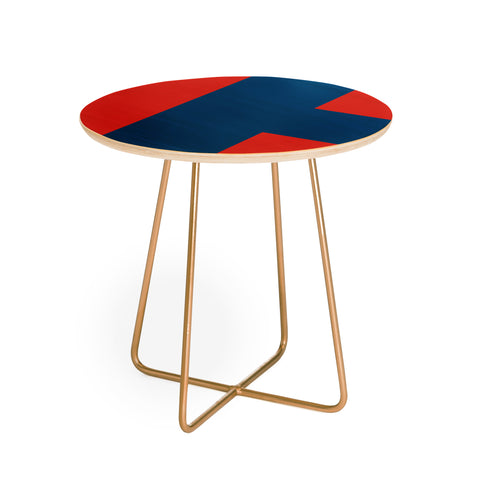 Triangle Footprint cc2 Round Side Table