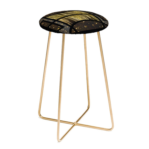 Triangle Footprint Cosmos3 Counter Stool