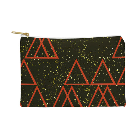 Triangle Footprint Cosmos4 Pouch