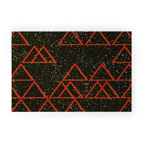 Triangle Footprint Cosmos4 Welcome Mat