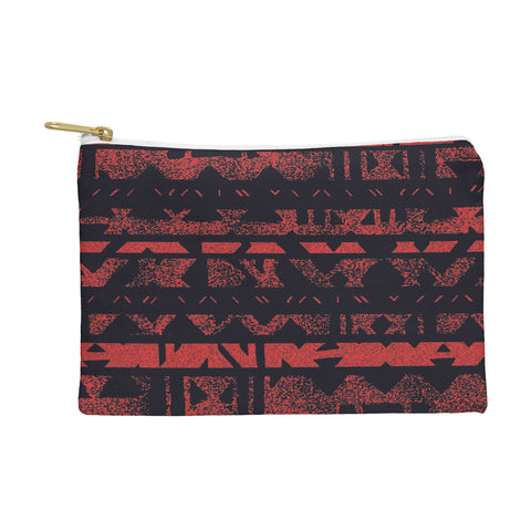 Triangle Footprint Lindiv1 Red Pouch